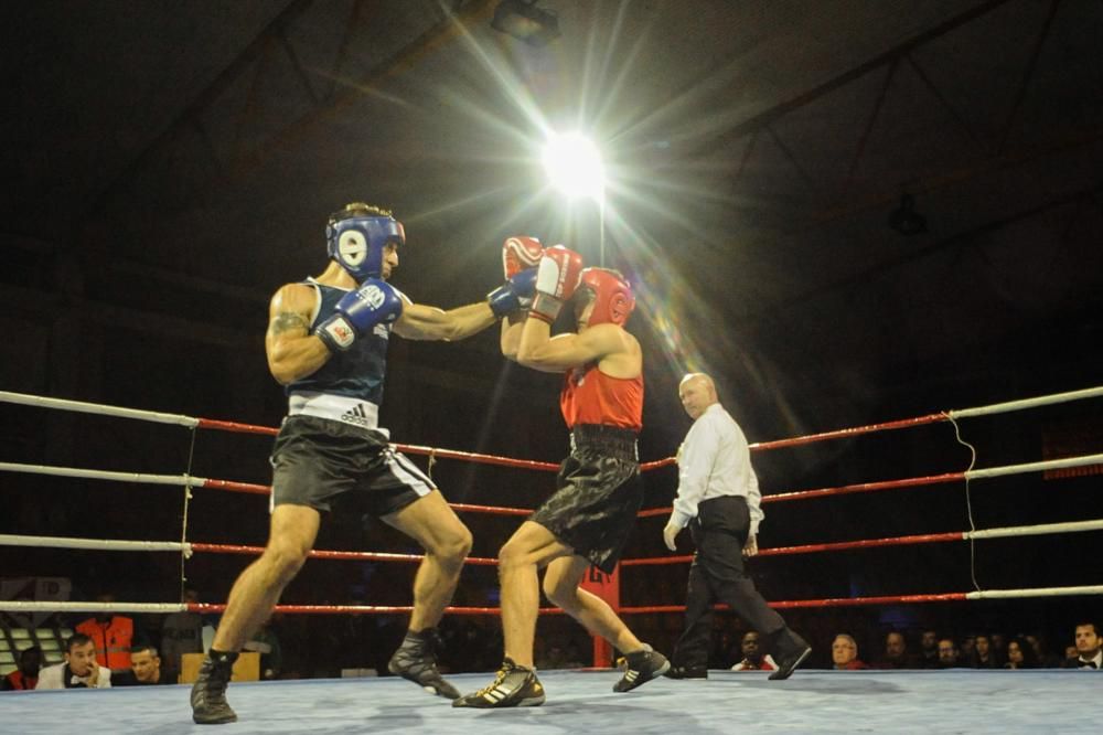 La noche del mejor boxeo gallego