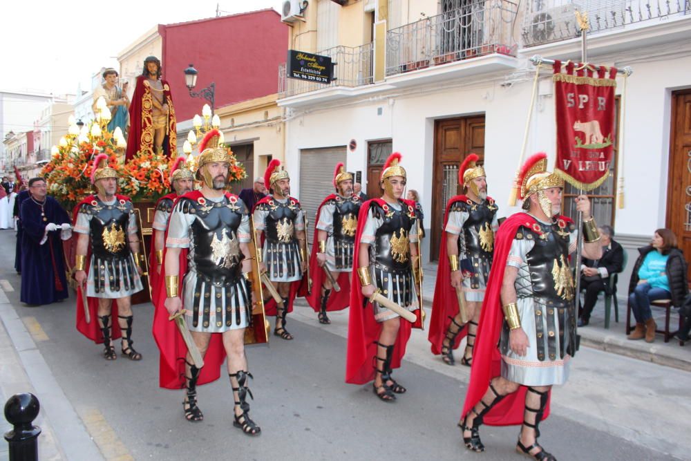 Procesión conjunta de las imágenes del Cabanyal