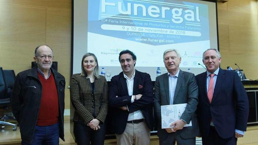 García Aliende, Emma González, Jorge Pumar, Alejandro Rubín y José Luis Varela. // Iñaki Osorio