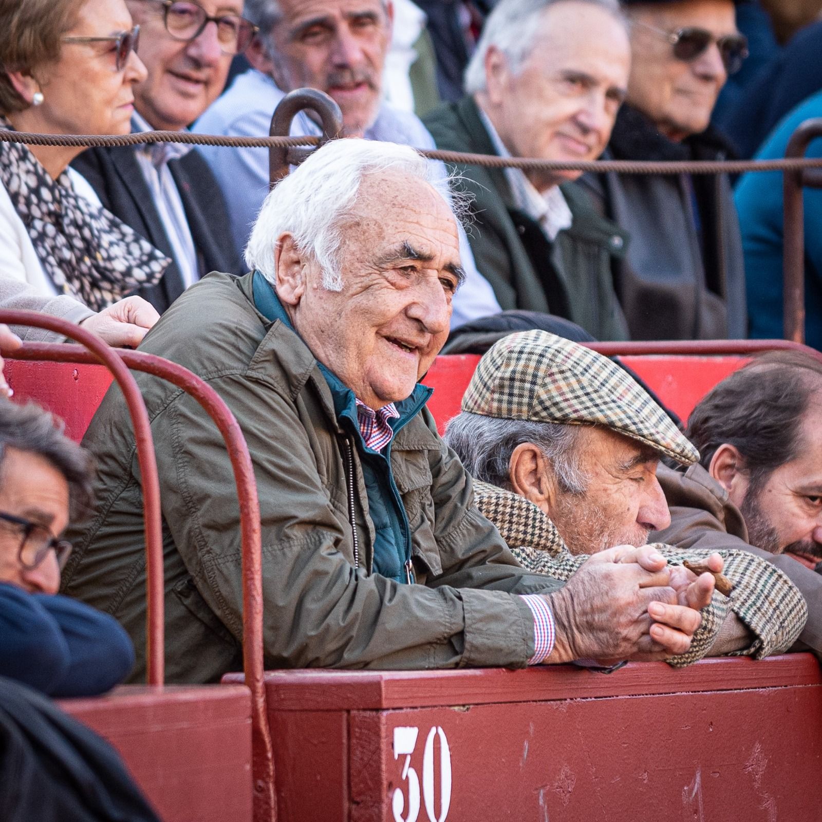 Daniel Ruiz, este viernes en la plaza de toros de Castellón, horas antes de fallecer a causa de un infarto