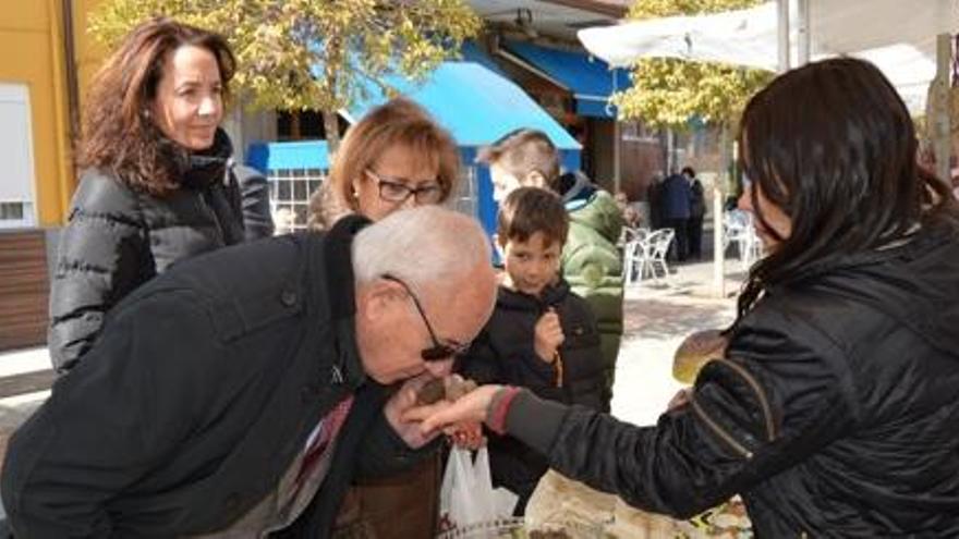 El mal temps marca la Fira de la Tòfona a Cal Rosal