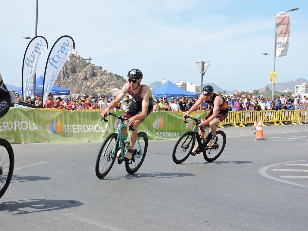 Campeonato de España de Triatlón de relevos en Águilas