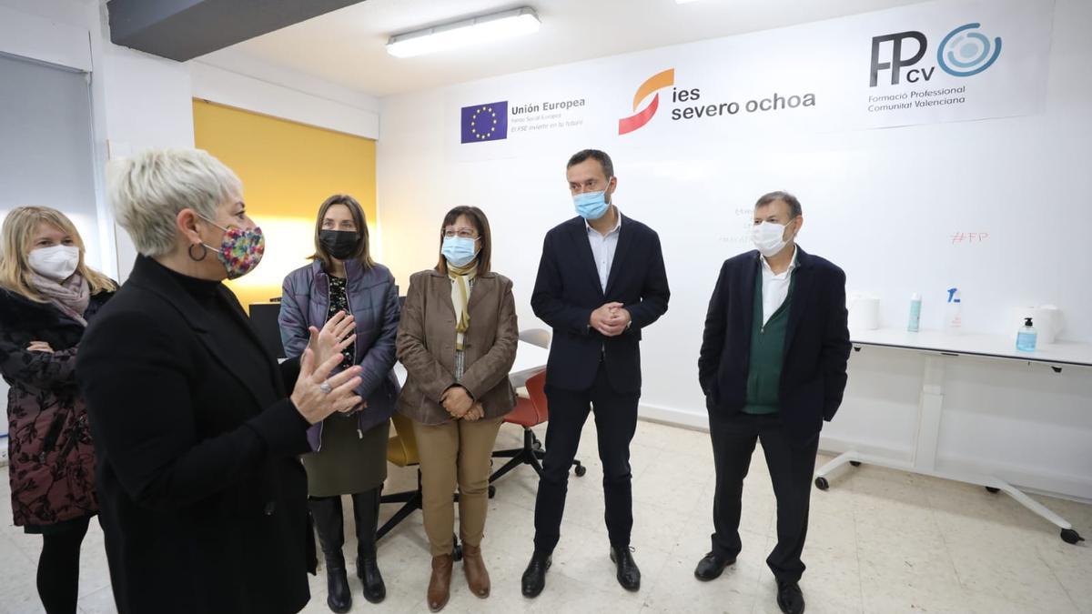 La presentación del curso de ciberseguridad en el IES Severo Ochoa.