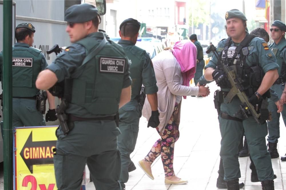 Espectacular dispositivo de la Guardia Civil