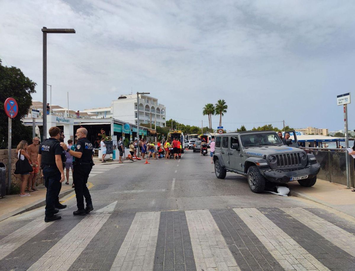 El conductor del atropello mortal en la bahía de Portmany había consumido gas de la risa
