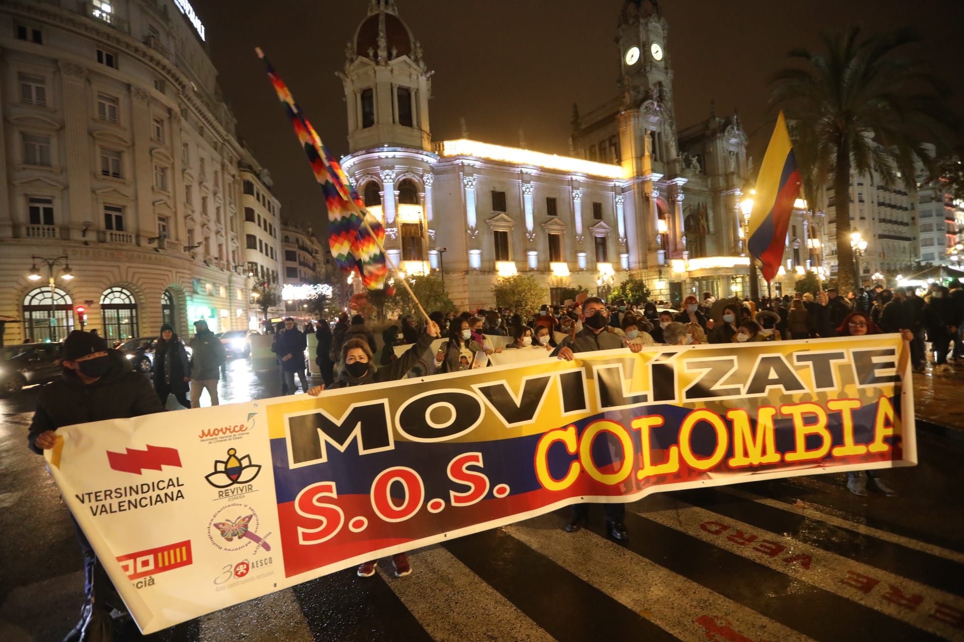 Manifestación en València por el Día Mundial de las Migraciones