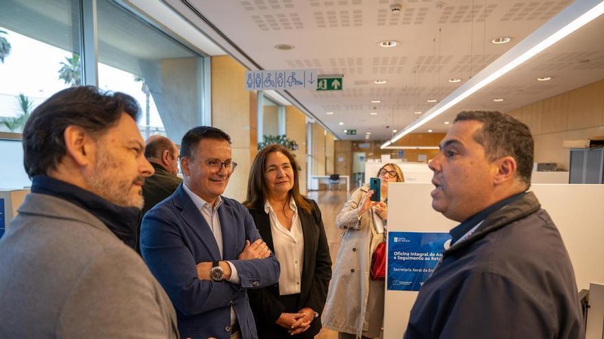 La oficina de retorno de Vigo atendió a más de 1.500 familias en 2025