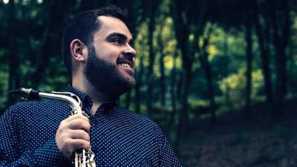 Tomás Alonso, saxofonista y organizador del festival.