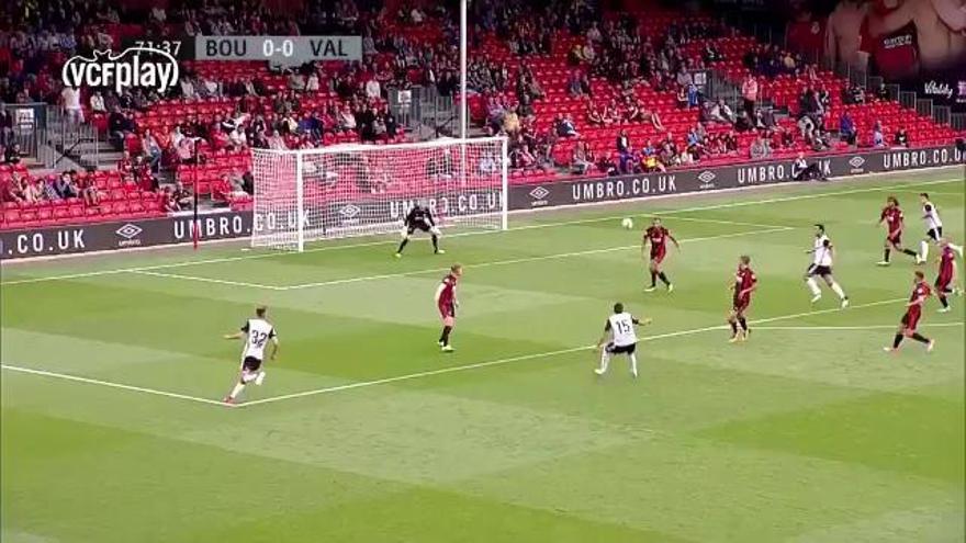 Así fue el golazo de Orellana ante el Bournemouth