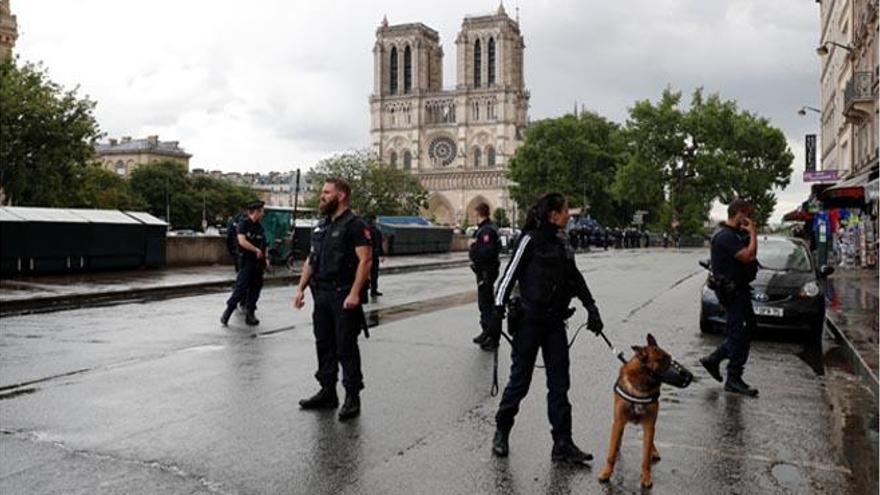 El agresor de Notre Dame gritó &quot;esto es por Siria&quot; antes de atacar al policía