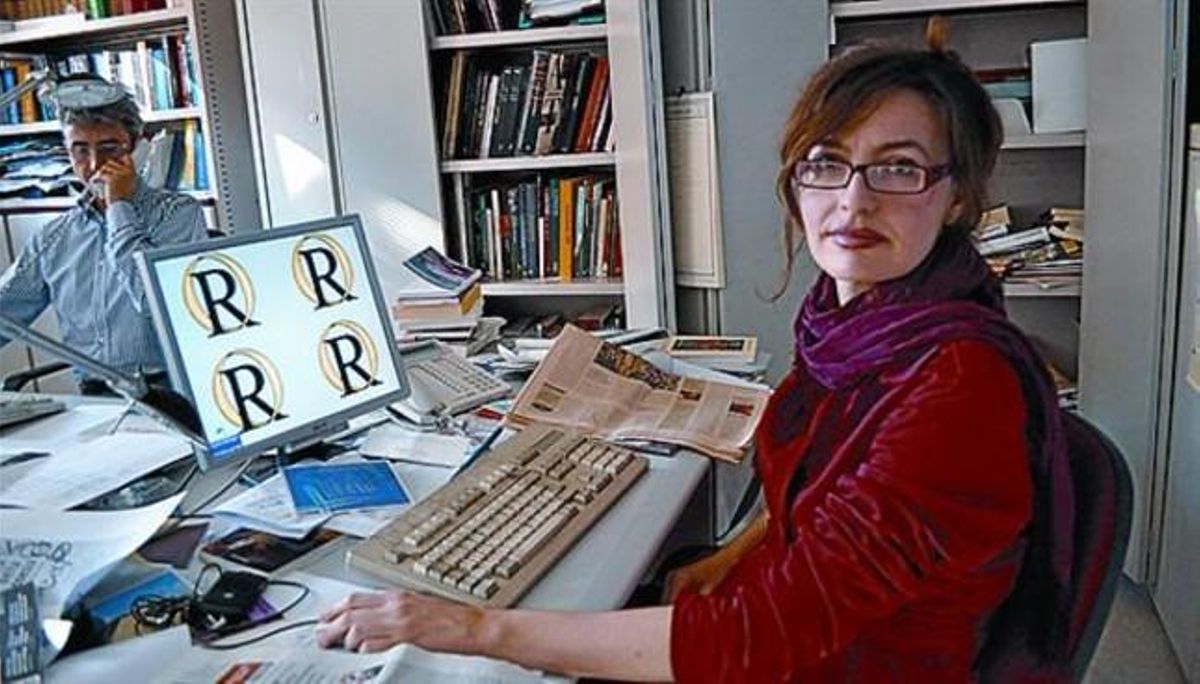 Silvia Guidi, a la redacció de ’L’Osservatore Romano’. Silvia Guidi, a la redacció de ’L’Osservatore Romano’.