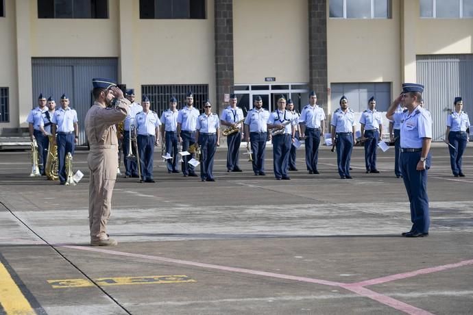 CANARIAS Y ECONOMIA 18-01-2019 BASE AEREA DE GANDO. TELDE-INGENIO. Ejército del Aire. Bienvenida del escuadrón del 10ª contingente del destacamento rappa en Sigonella.  FOTOS: JUAN CASTRO