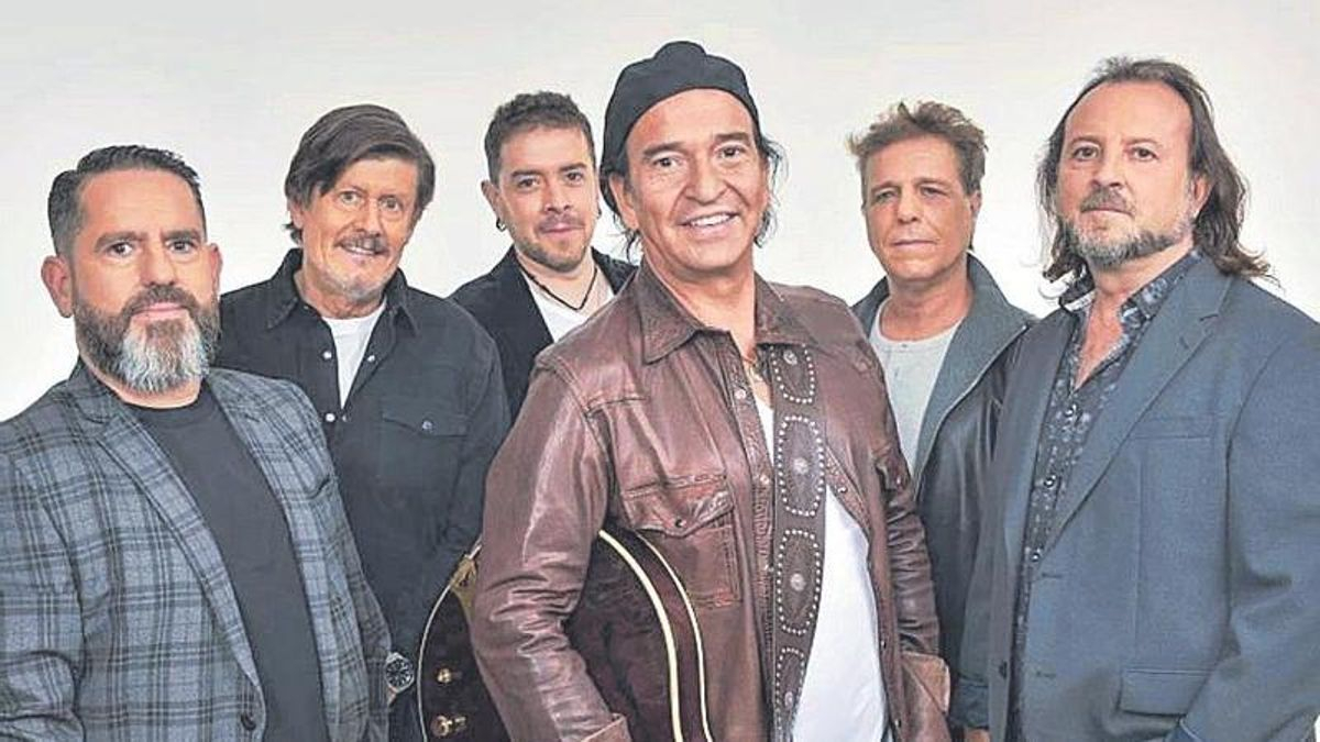 Los Secretos, con Álvaro Urquijo al frente.