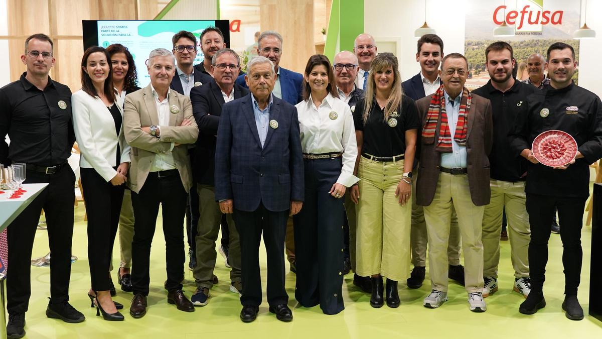 Representación de Cefusa en la Feria Ganadera, Industrial y Agroalimentaria Sepor 2025.