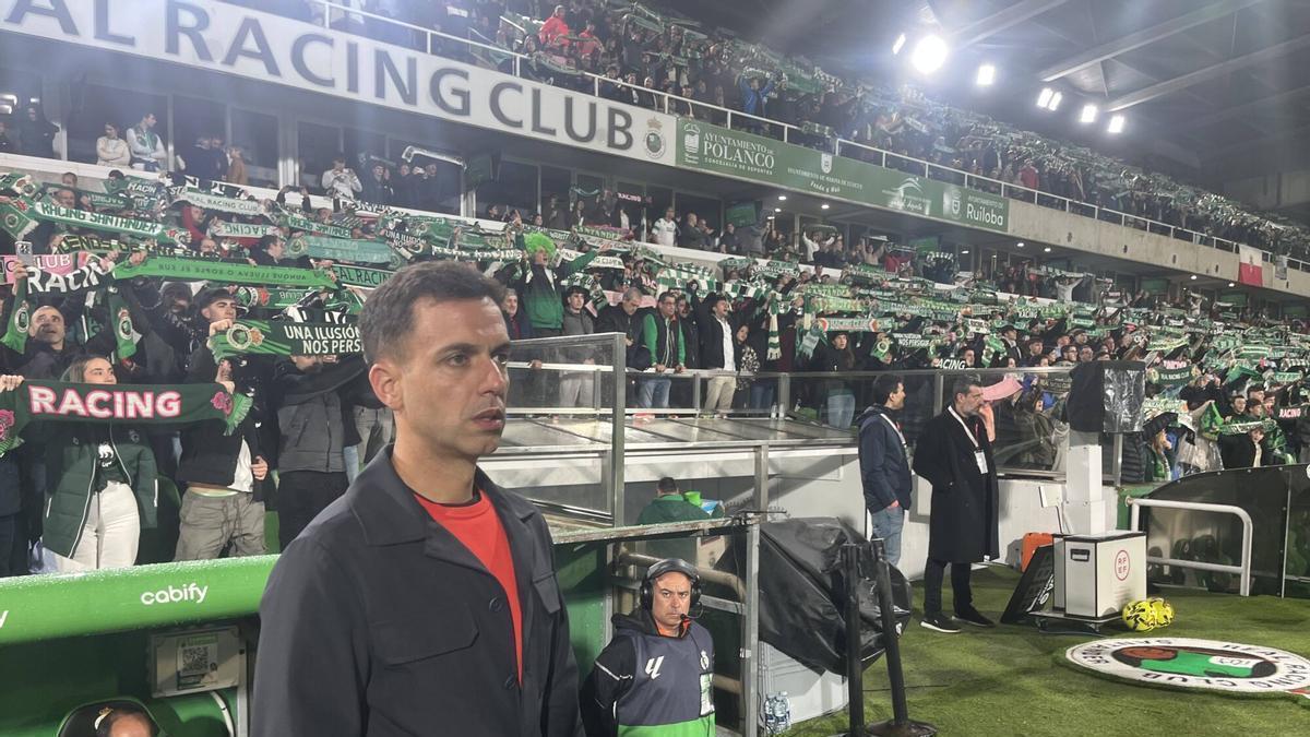 Borja Jiménez, durante el partido.