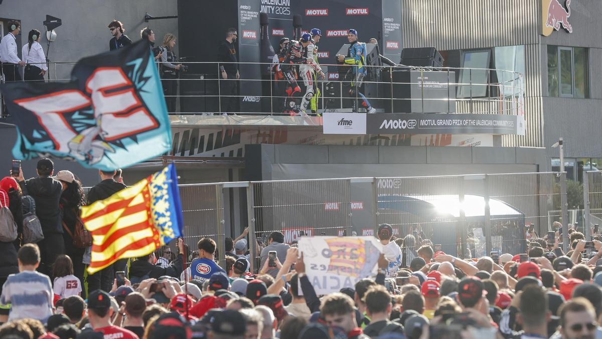 Cheste volverá a ser el Gran Premio que cierre el Mundial de MotoGP en 2027