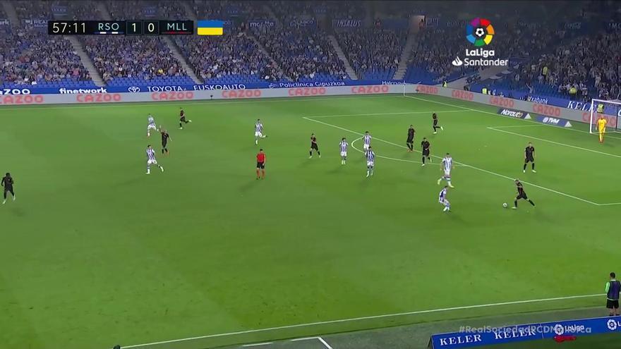 El gol anulado al Mallorca ante la Real Sociedad: 14 segundos para marcar, 4 minutos de VAR