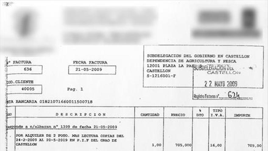 Subdelegación pagó 300.000 € en facturas falsas de impresoras y material de oficina