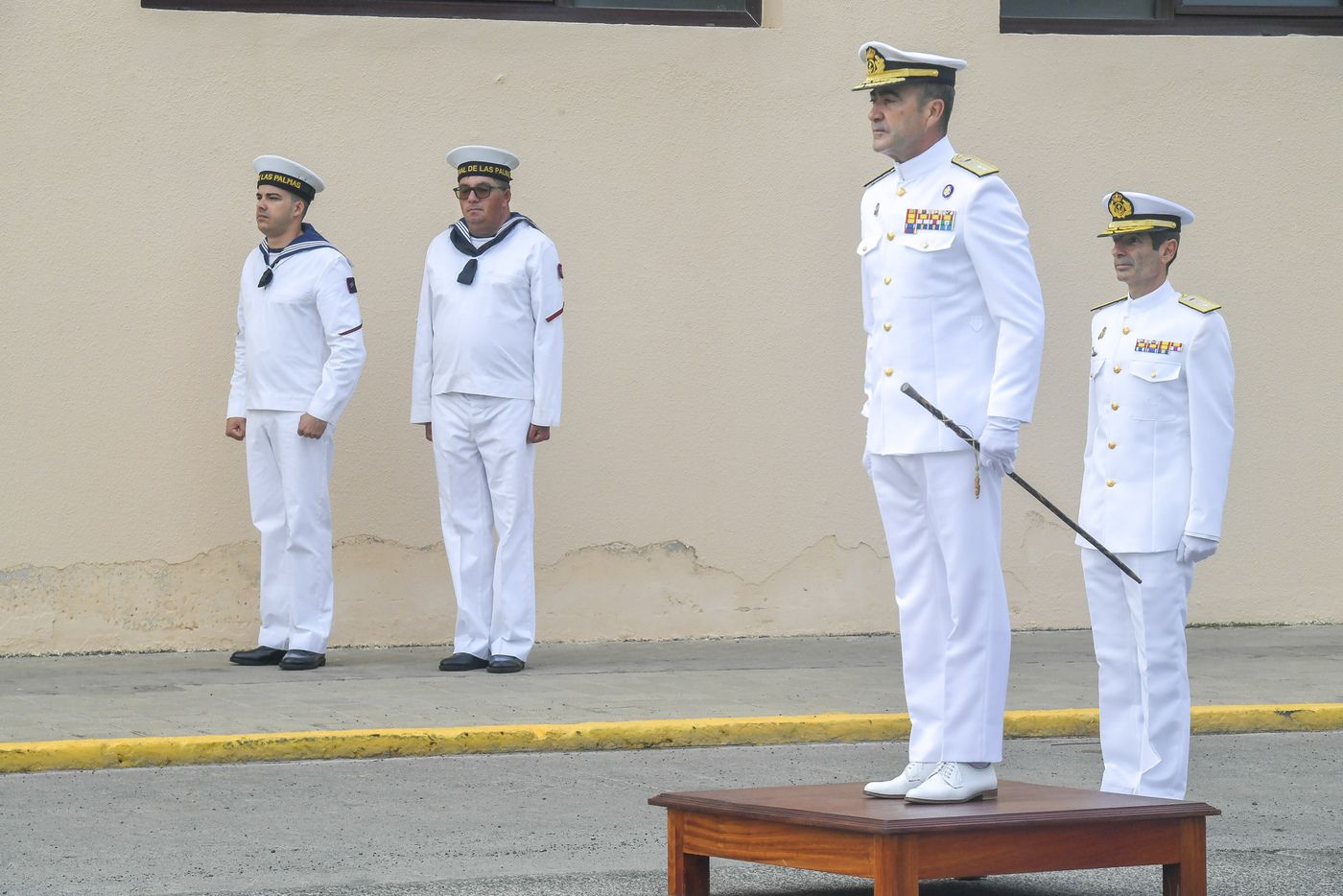 Toma de posesión de Santiago de Colsa, nuevo comandante almirante del Mando Naval de Canarias