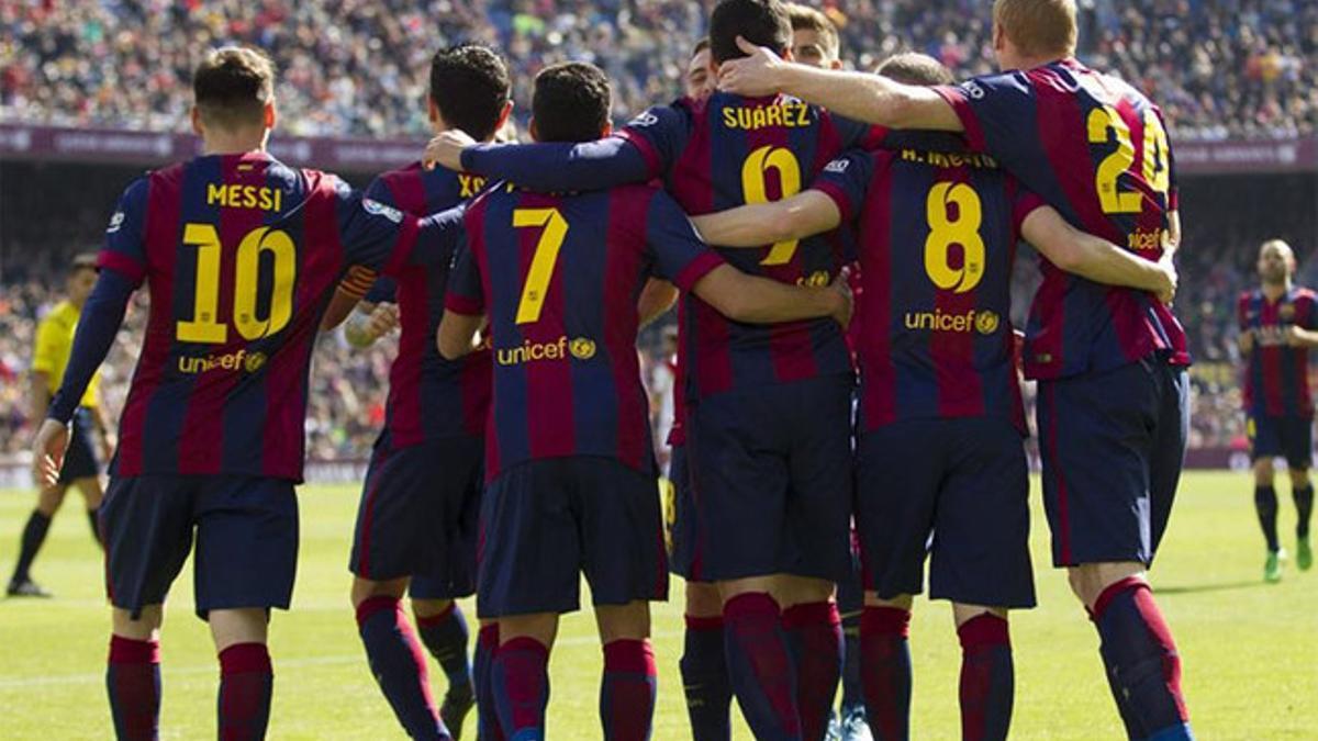 El Barça goleó al Rayo Vallecano