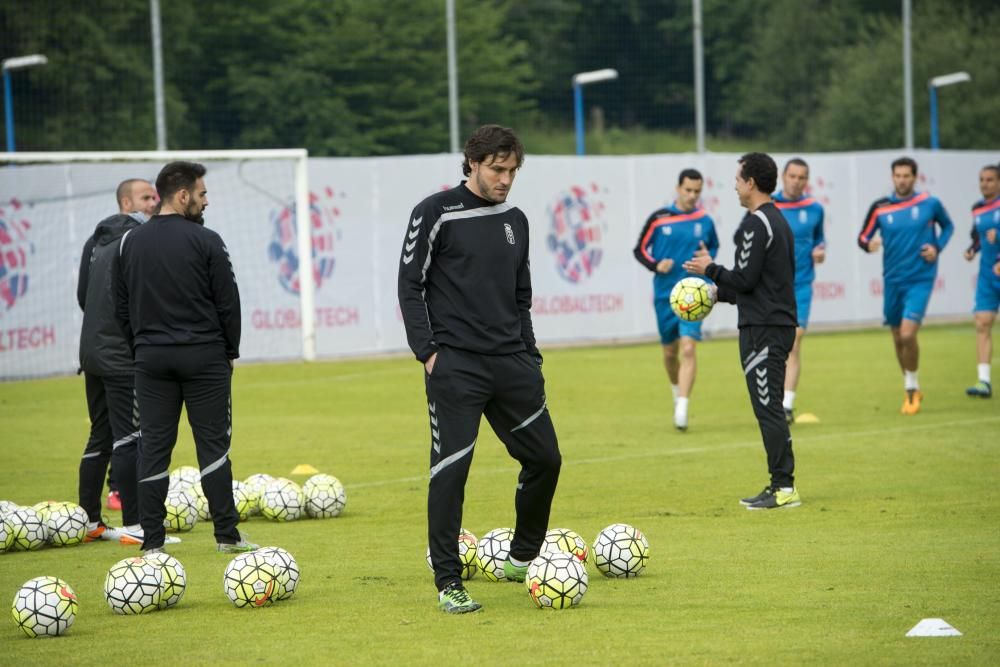 Entrenamiento del Real Oviedo