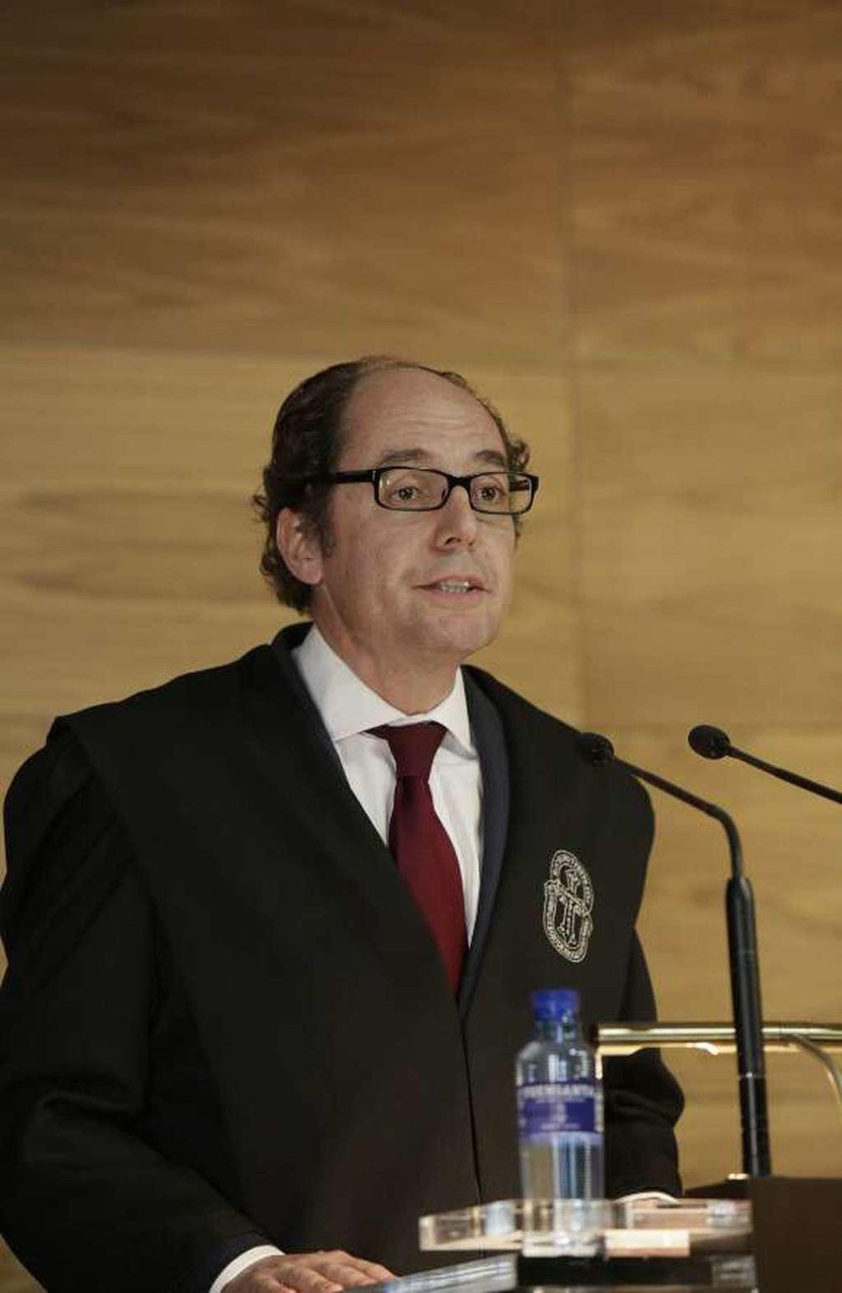 José María Muñoz Paredes, en su discurso de ingreso en la Real Academia Asturiana de Jurisprudencia.