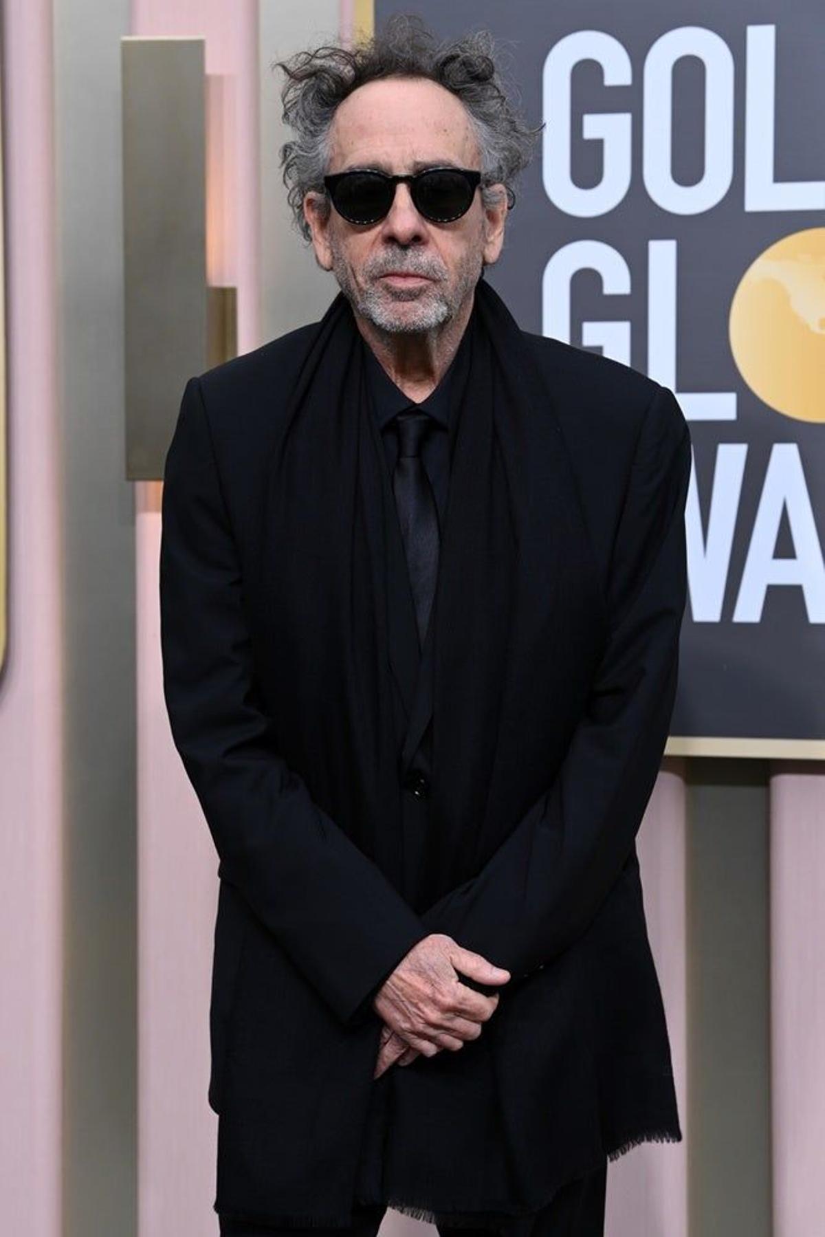 ALFOMBRA ROJA GLOBOS DE ORO 2023: Tim Burton