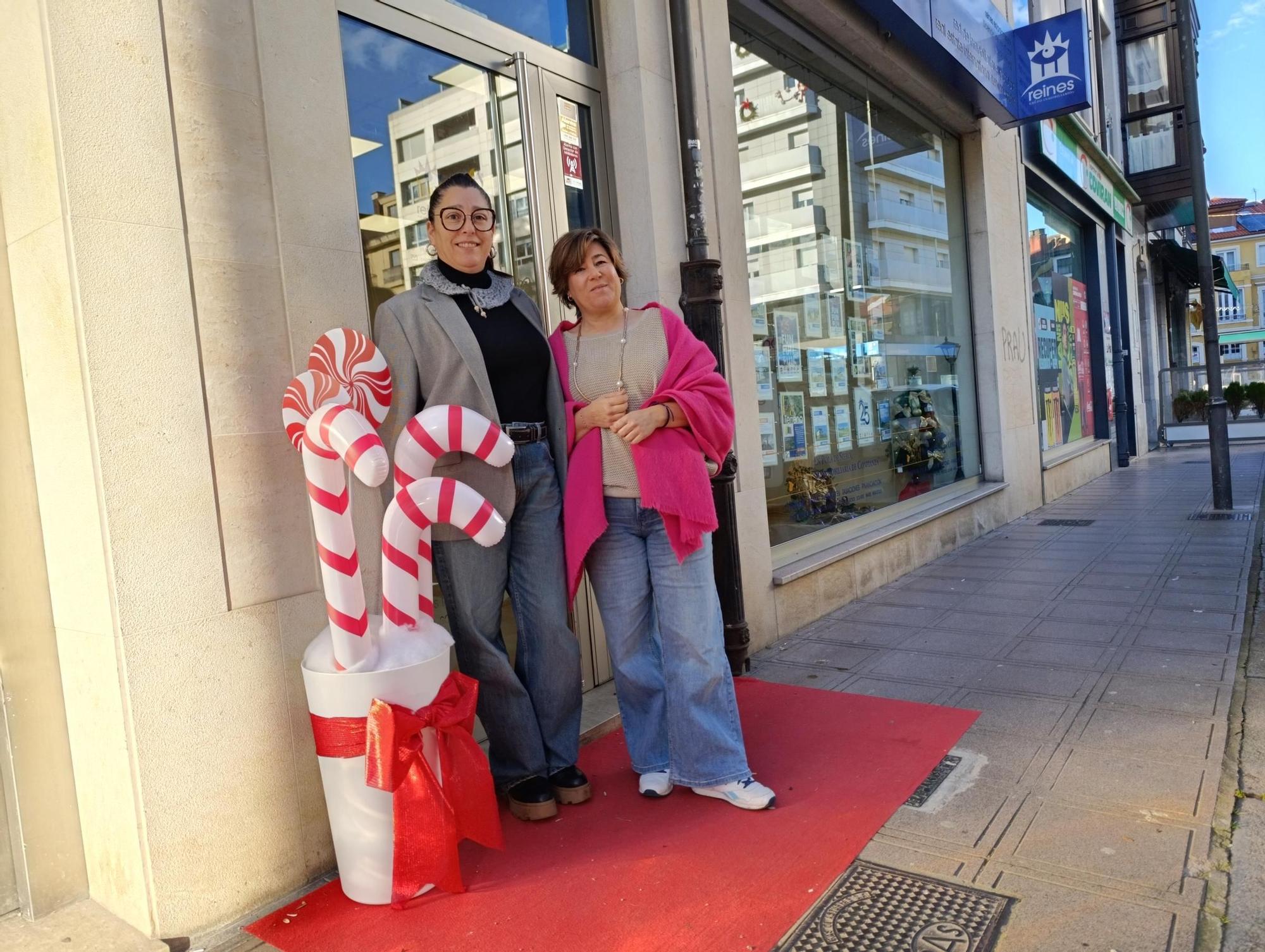 El adorno navideño que une a los comercios de la Pola