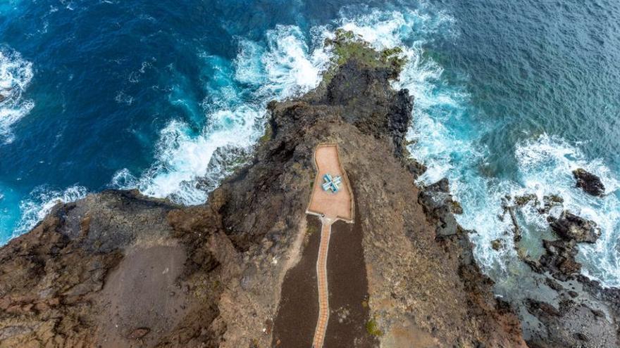 Mirador Barranquillo El Vino, en la costa de Gáldar.