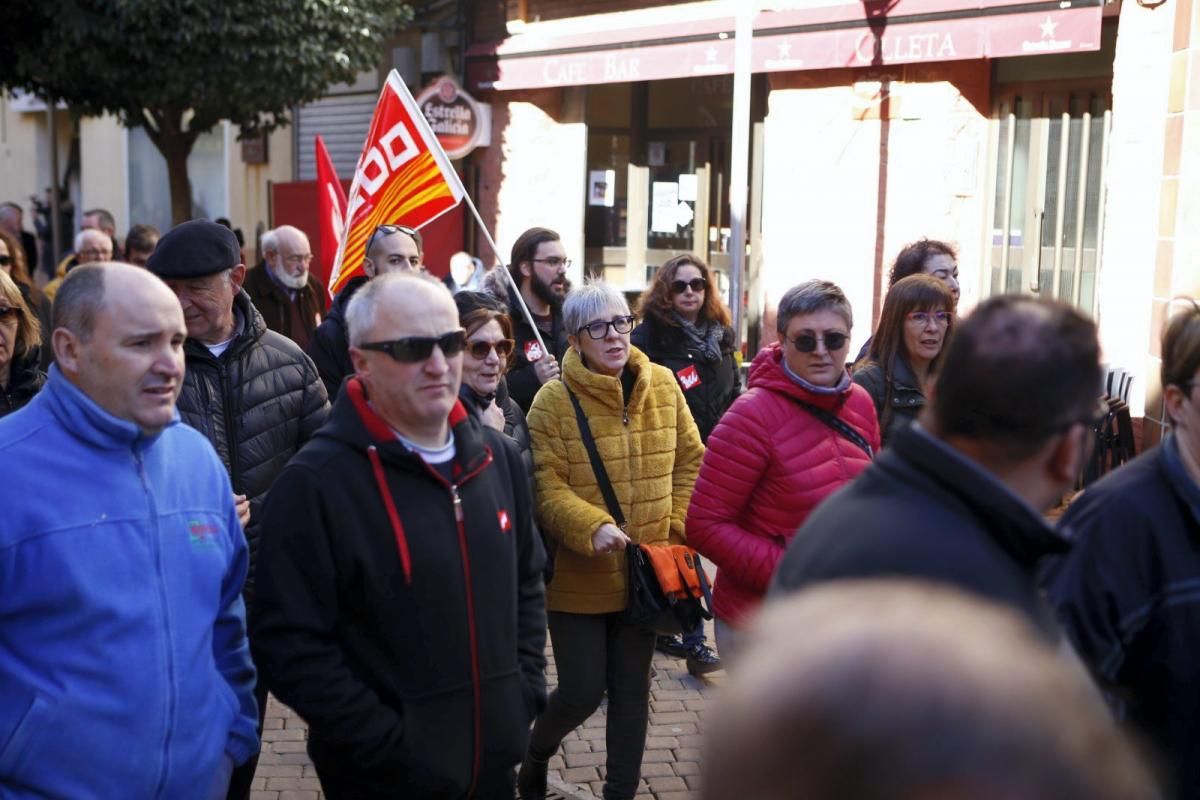 Manifestación en Andorra por una transición justa