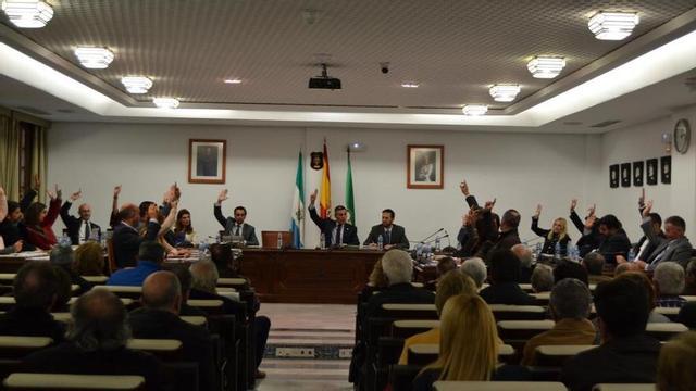 Pleno del mes de febrero en el Ayuntamiento de Mijas.