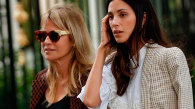 Los looks a juego de Sassa de Osma y su madre, Liz Foy, elevan el &#039;street style&#039; de la Semana de la Moda de Madrid