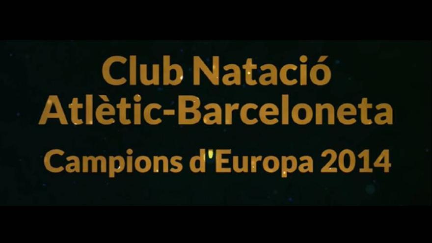MOMENT #100FCN: El CN Atlètic-Barceloneta, Campeón de Europa de Waterpolo 2014