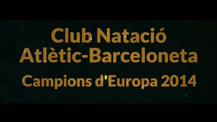 MOMENT #100FCN: El CN Atlètic-Barceloneta, Campeón de Europa de Waterpolo 2014
