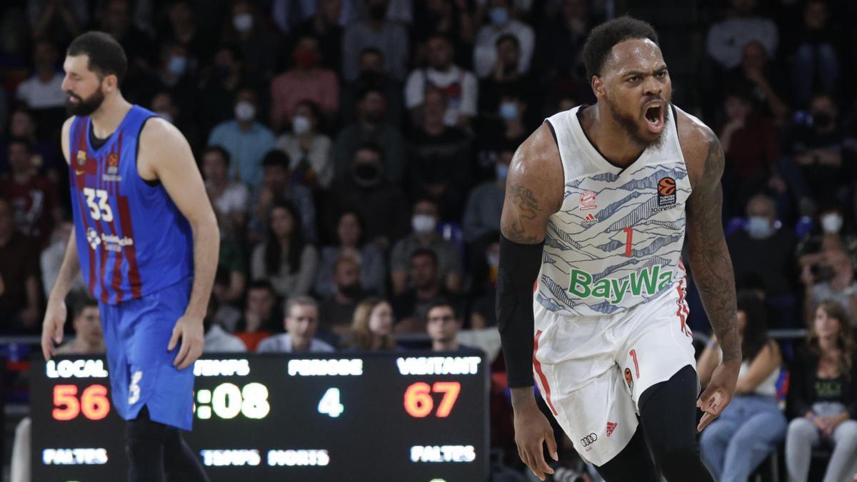 Deshaun Thomas guía al Bayern Múnich ante el Barça.