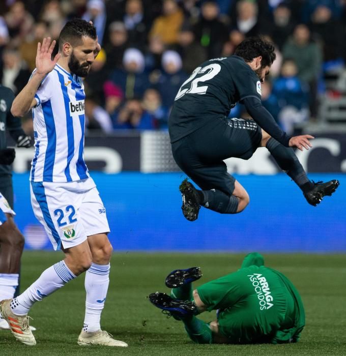 Las imágenes del Leganés - Real Madrid.