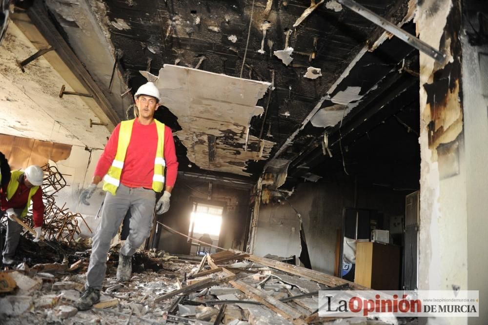 Jesuitinas abre sus puertas después del incendio