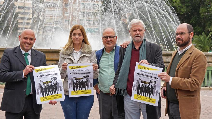 Presentación de la manifestación en defensa del pin parental.