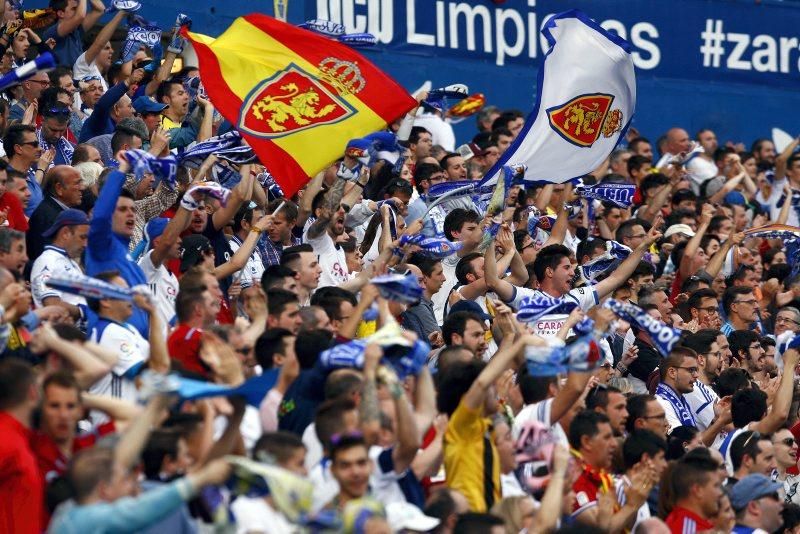 La afición eleva al Real Zaragoza