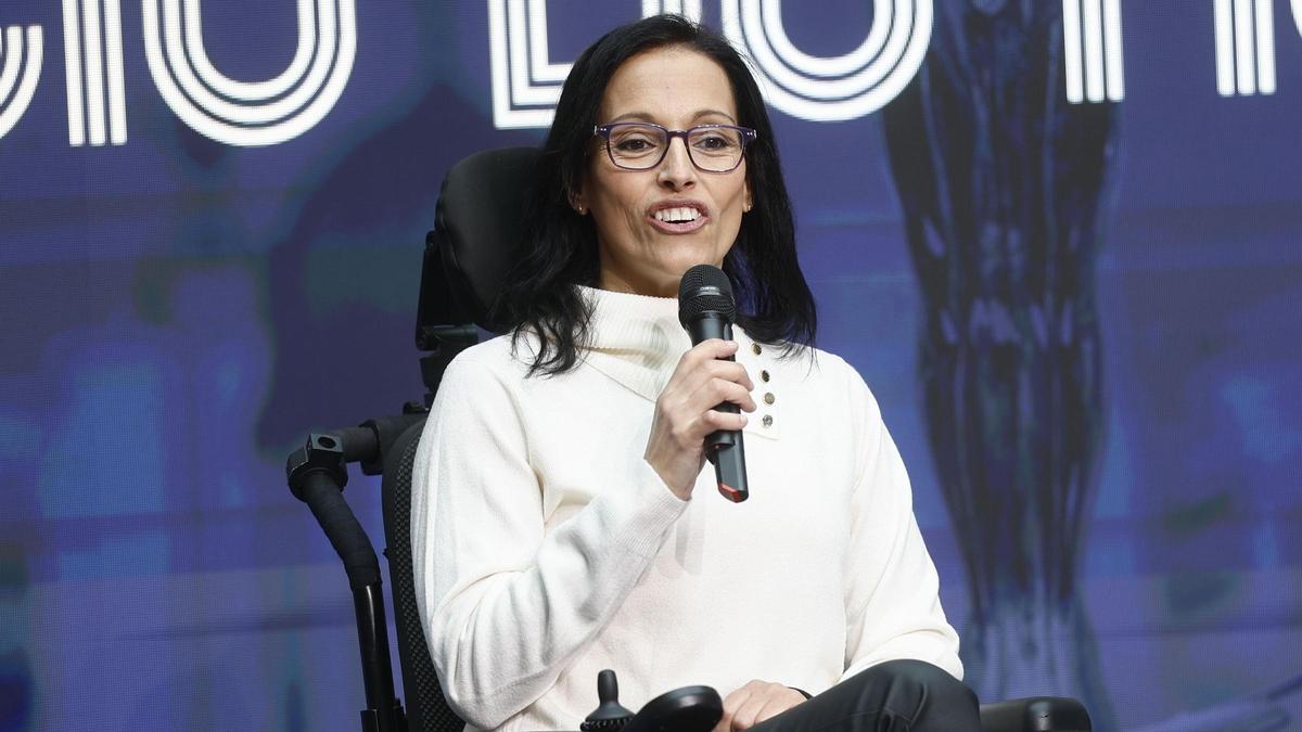 Teresa Perales, en el anuncio de los candidatos a los premios Laureus de los deportes 2025