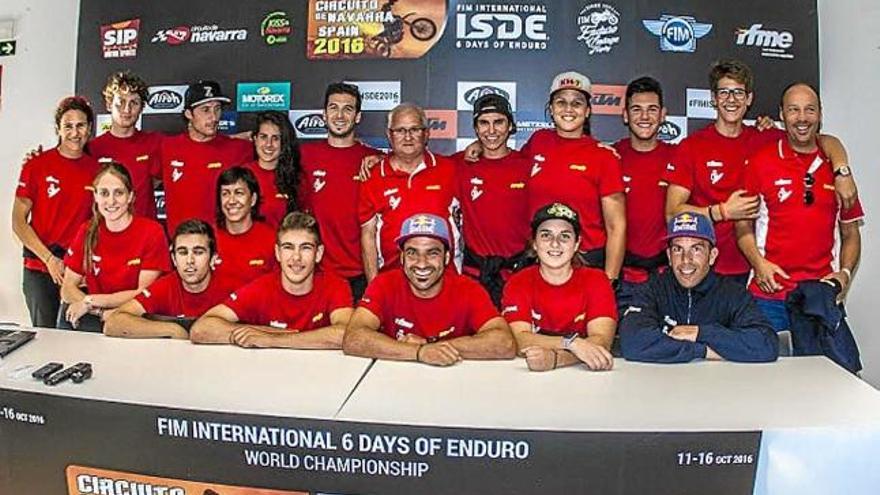 Josep Garcia, Jaume Betriu i Mireia Badia participen des d&#039;avui als Sis Dies d&#039;enduro