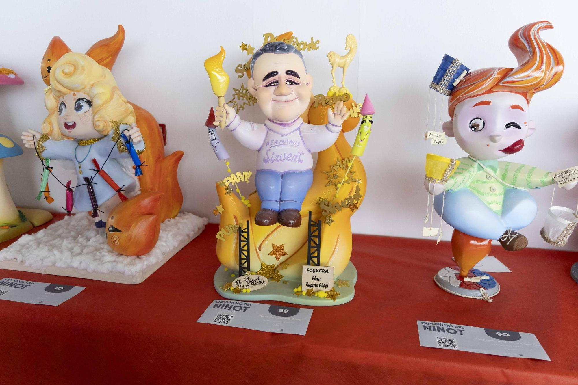 La exposición del Ninot, un homenaje a Pedro Luis Sirvent