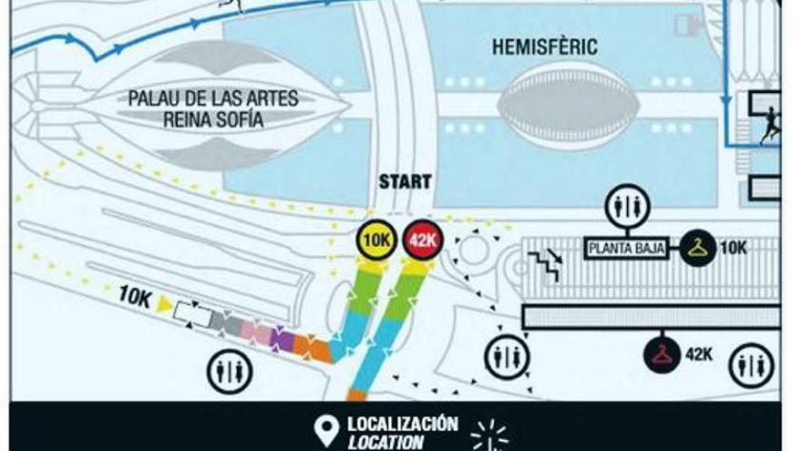 Guía, recorrido y cortes de tráfico para el Maratón de València