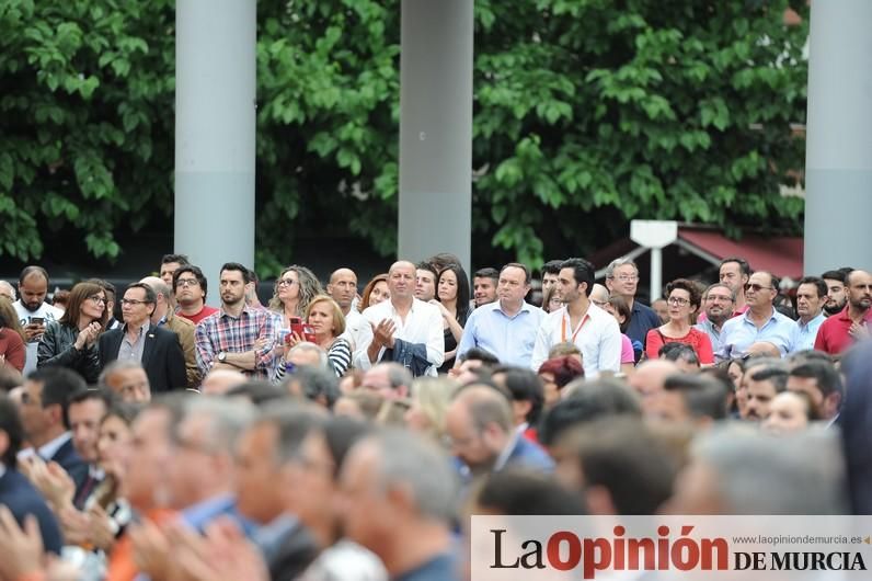 Albert Rivera, líder de Ciudadanos, en Murcia