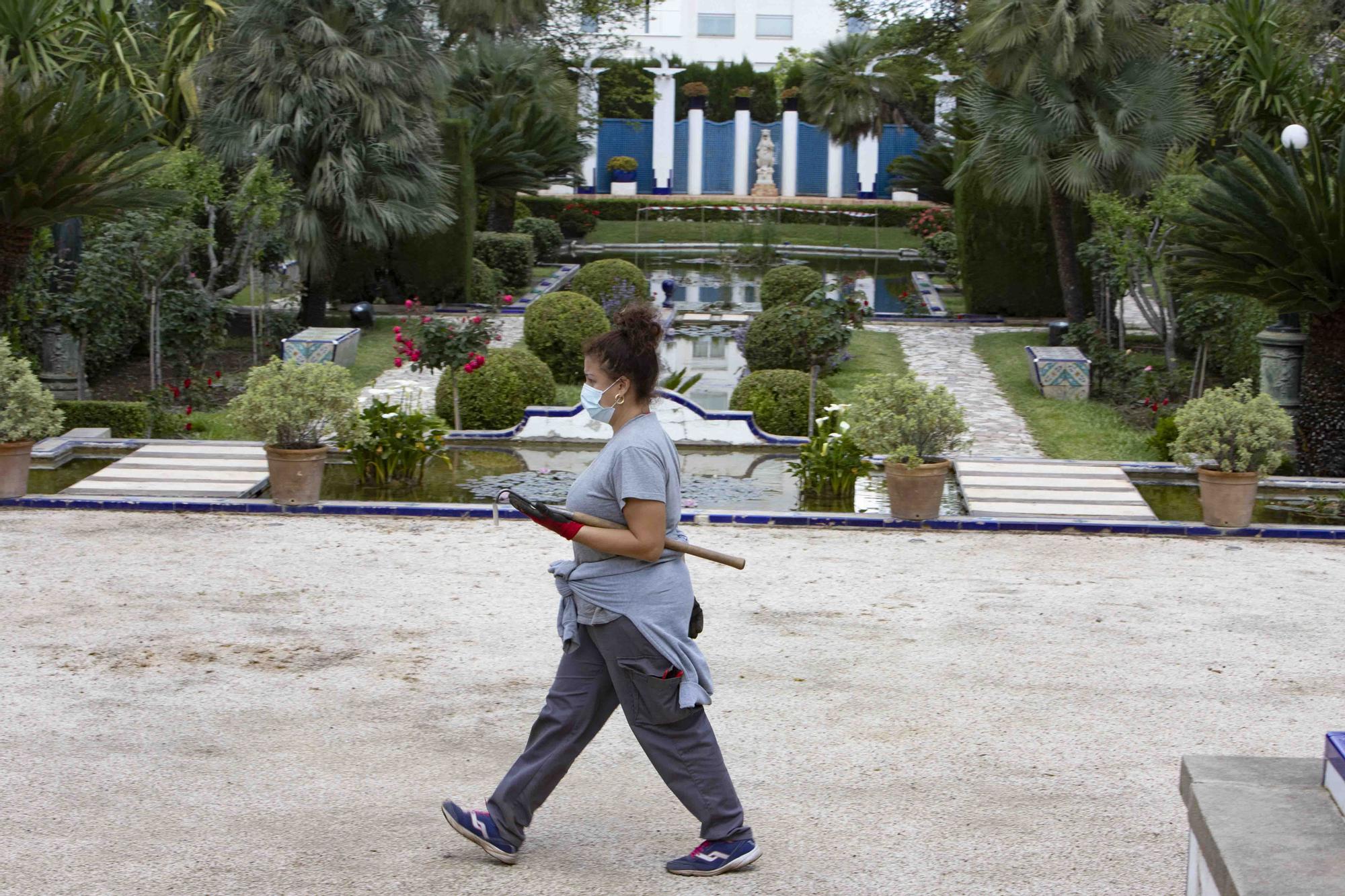 Lucha biológica en "Los Jardines del Palasiet" de Xàtiva