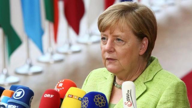Angela Merkel este jueves en Bruselas.