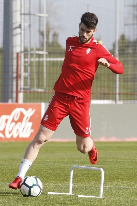 Entrenamiento del Sporting