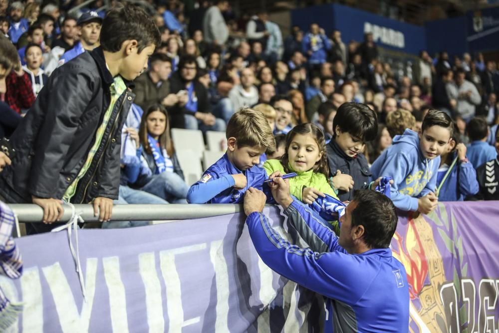 Real Oviedo - Tenerife, en imágenes