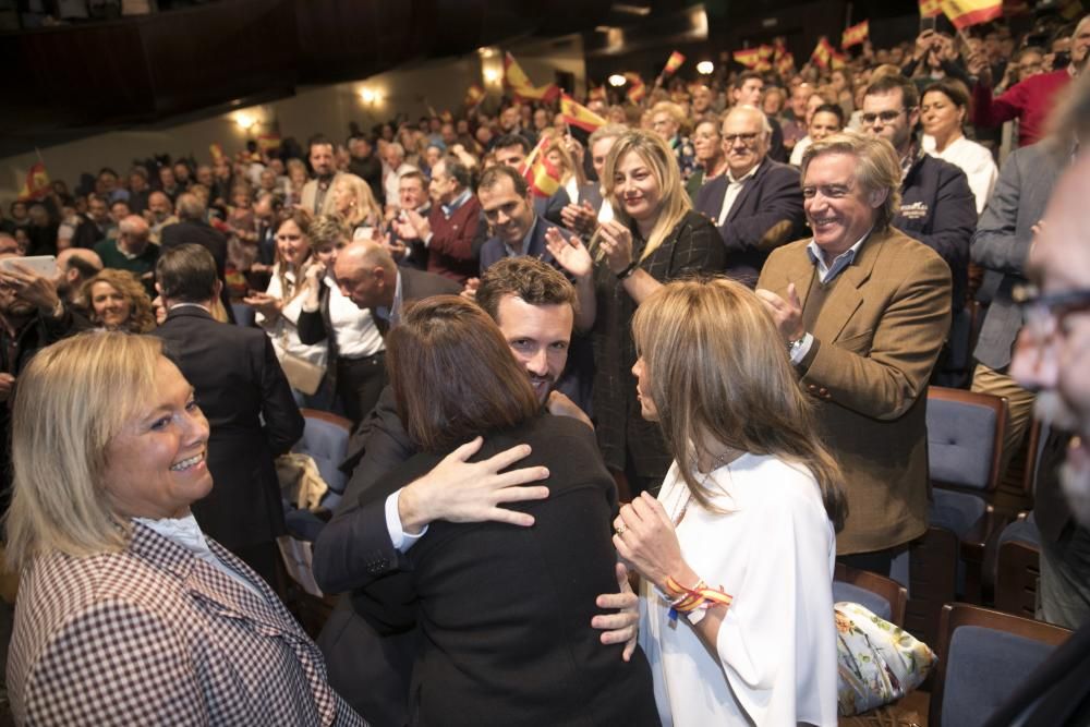 Mitin de Pablo Casado en Oviedo