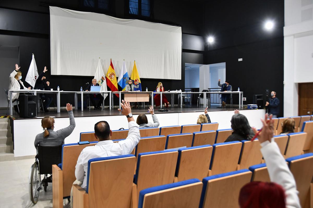 Celebración del Pleno este viernes.